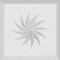 Ekena Millwork Standard Sedgwick Spiral Rosette With Rounded Edge, 3"W x 3"H x 1/2"P ROSP030X030X050SDG14 - alternate 2